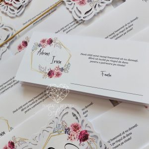 Plic bani magenta flowers