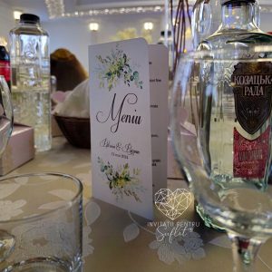 Meniu wild greenery