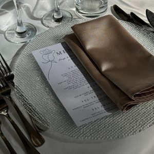 Meniu individual aesthetic